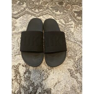 Nike Off Court Black Slides Men's Size 11 Excellent Sandals Beach Pool